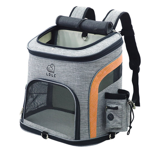 KFX-1957821 Portable Oxford Cloth Pet Backpack for Cats and Dogs – Up to 20 kg Capacity, Available in Multiple Colors