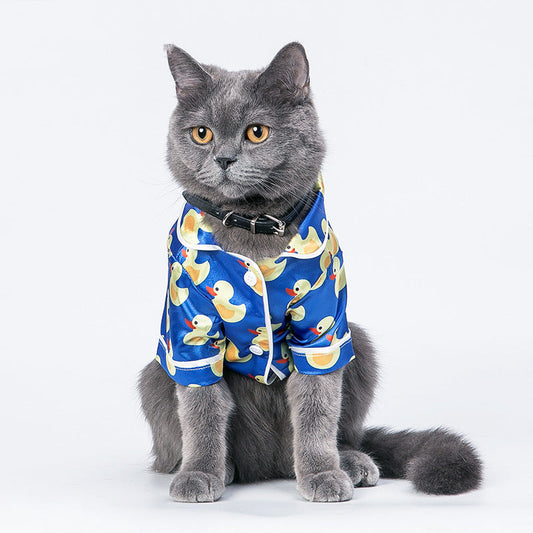 KFX-1967933 Cozy Polyester Dog and Cat Clothes for Autumn and Winter – Available in Multiple Sizes and Colors
