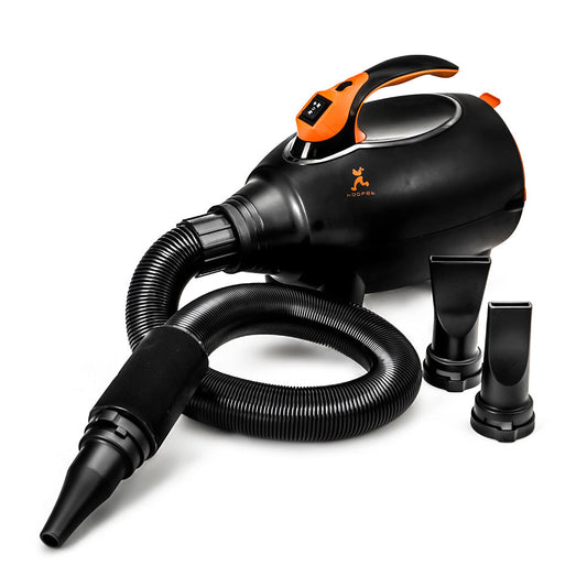KFX-1968957 High-Power Water Blowing Machine for Large and Small Dogs - Black & White Models Available