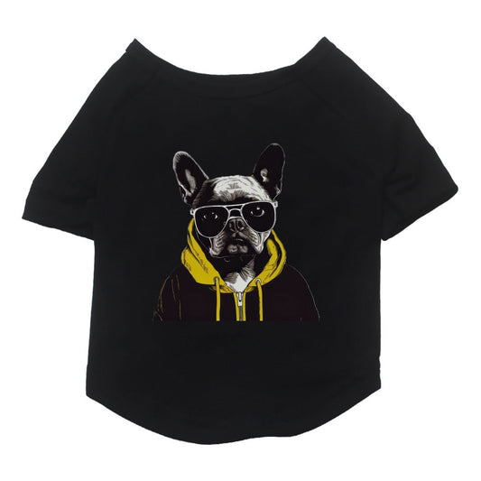 KFX-1992893 Cotton Short Sleeve Dog T-Shirt in Multiple Colors and Sizes