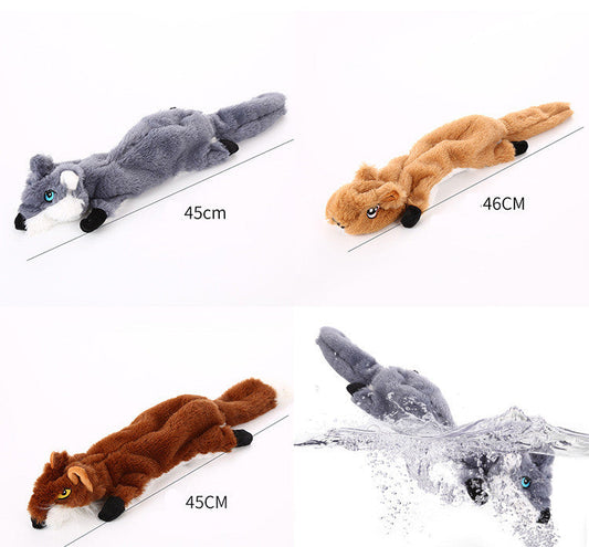 KFX-1994941 Durable Plush Dog Chew Toy for Teeth Cleaning and Biting Prevention