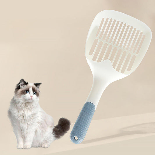 KFX-1995581 Large Cat Litter Shovel for Efficient Pet Waste Cleanup - Ideal Tool for Tofu Cat Litter