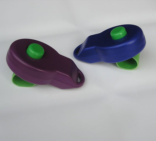 KFX-2021949 Pet Training Rattle Stick - Purple and Blue Options