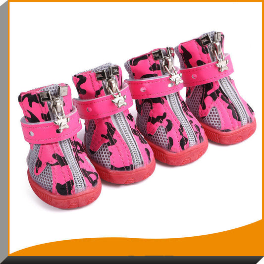 KFX-2039229 Breathable Casual Net Shoes for All - Durable Synthetic Leather with Reflective Details