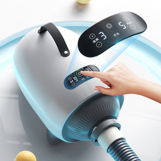 KFX-2043837 Smart Touch Screen Pet Hair Dryer with 2000W Power for Quick Drying