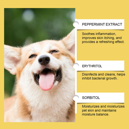 KFX-2043965 Herbal Skin Care Supplement for Dogs - 60ml External Relief Solution