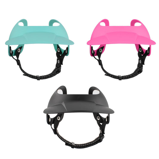 KFX-2058685 Outdoor Sunscreen Pet Sun Hat for All Seasons - Available in Blue, Pink, and Black