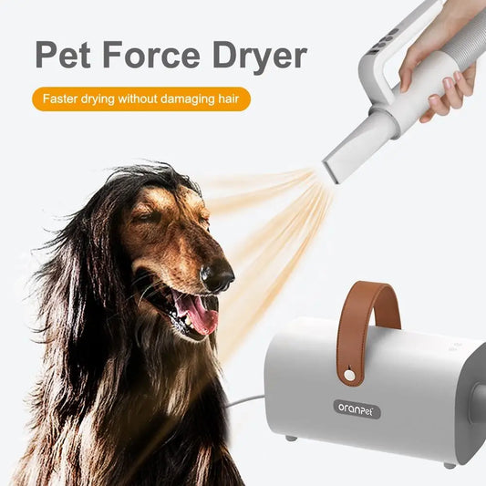 KFX-206867 Professional Multi-Function 4-in-1 Grooming Kit for Dogs and Cats with Storage Bag