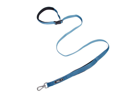 KFX-2080701 Foam Traction Belt for Dogs - Nylon + Metal + Plastic, Available in Blue, Red, Army Green, Silver Gray, 15mm or 25mm Width, 180cm Length