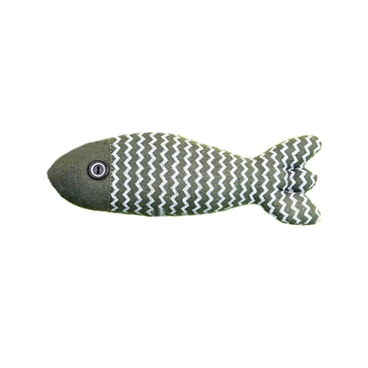 KFX-2102973 Interactive Cat Mint Fish Toy – Random Colors, Ideal for Cats of All Ages