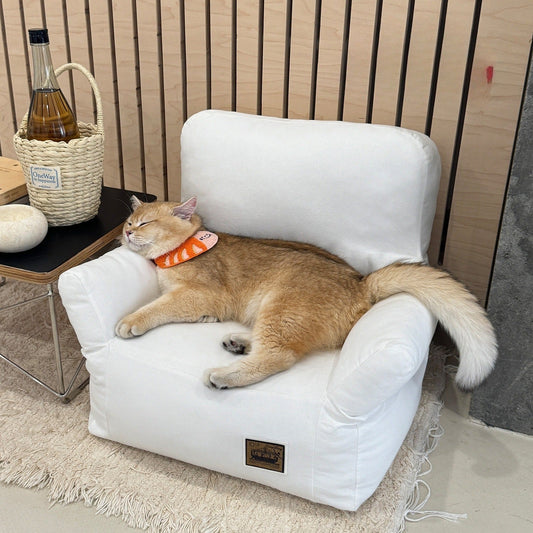 KFX-2134973 Cozy Removable and Washable Small Pet Sofa Bed for Cats and Dogs - Available in Multiple Colors