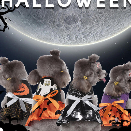 KFX-2158525 Christmas-Themed Dog Clothing in Various Styles and Sizes: Skirts, Dresses, and Costumes