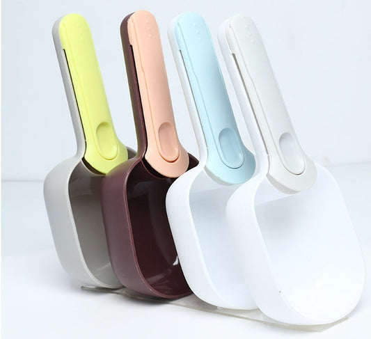 KFX-2169277 Pet Food Spatula with Canned Spoon Seal – Durable ABS Design, 20 x 8 x 4 cm, Lightweight 40 g