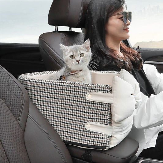 KFX-2188989 Car Central Control Pet Bed in Multiple Colors for Comfortable Travel