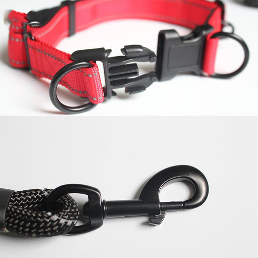 KFX-2233021 Retractable Explosion-Proof Pet Leash for Small and Large Dogs, 1.6m Length, Available in Red, Blue, Black