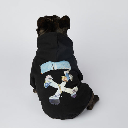KFX-2255549 Schnauzer Pet Clothes in Oil Painting Design – Available Sizes M to 4XL