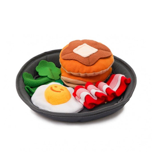 KFX-2257085 Breakfast Pot Pet Vocal Toys for Interactive Play and Food Hiding