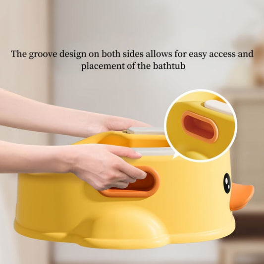 KFX-2263485 Duck-Shaped PVC Bathtub for Easy Pet Bathing – No Electricity Required, Sustainable & Space-Saving Design