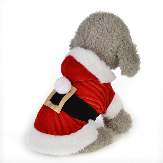 KFX-2287421 Festive Dog Christmas Costume in Various Sizes: XS to XL