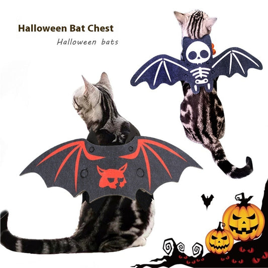 KFX-2293181 Halloween Pet Batwing Costume for Cats in Multiple Colors and Sizes