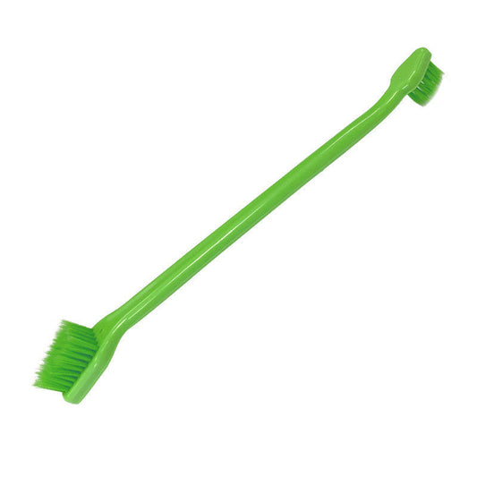 KFX-2296637 Dual-Headed Cat and Dog Toothbrush for Effective Pet Dental Care