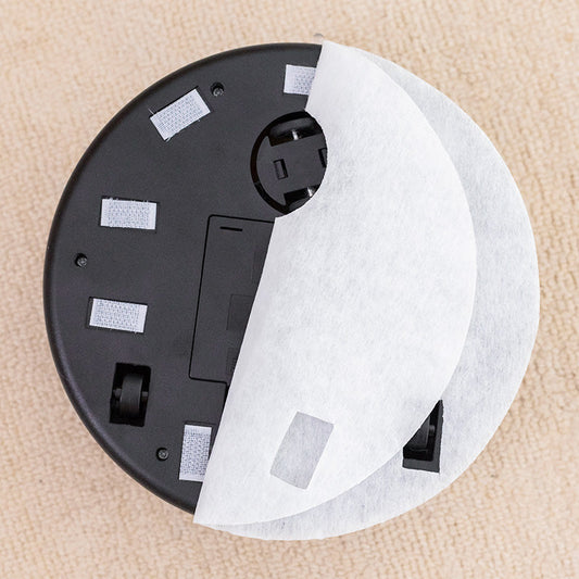 KFX-2316861 Medium Silver Toy Cat Robot Sweeping Vacuum - 180*62.5mm, ABS Material, Battery Operated (4x5)