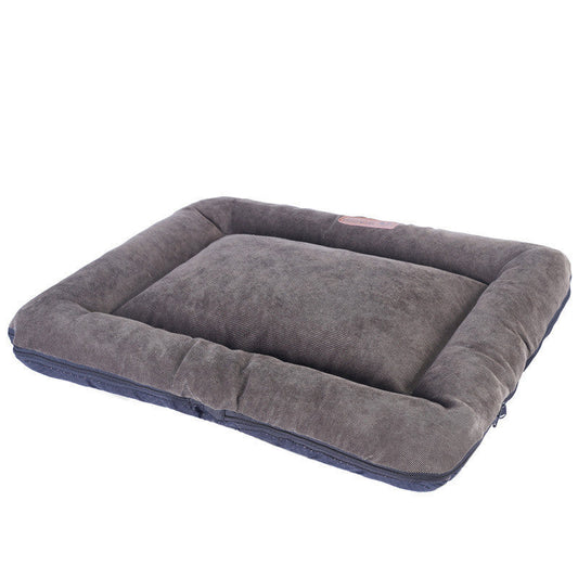 KFX-2320061 Large Dog Mat for Puppy Kennel - Soft Corduroy Bed in Multiple Sizes and Colors