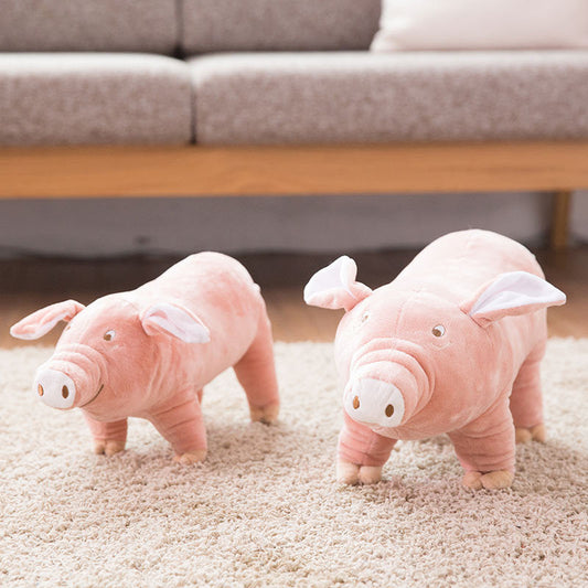 KFX-2349629 Sleeping Pig Plush Toy - Various Sizes Available