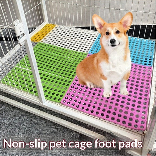 KFX-2371517 Extra-Thick Pet Foot Pad with Mesh Design to Prevent Paw Sticking