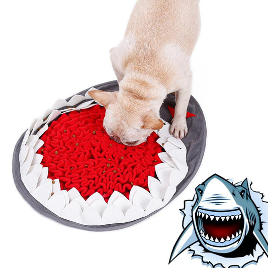KFX-2377661 Eco-Friendly Sniffing Mat for Dogs – Non-Slip, Slow Feed Design with Polar Fleece and Felt Cloth