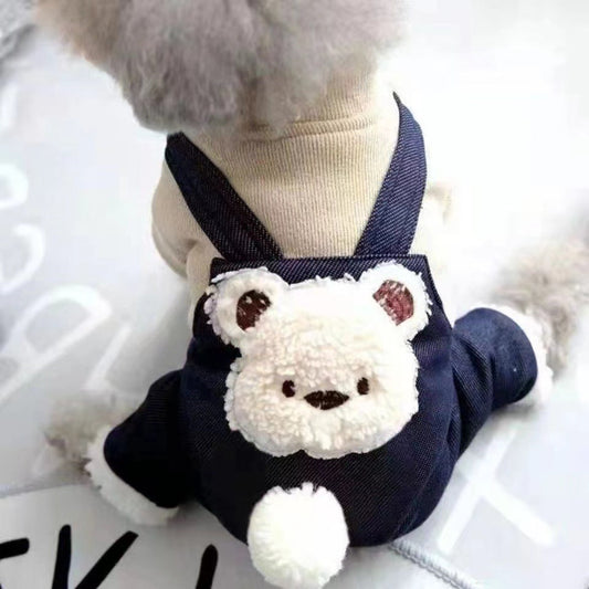 KFX-2380221 Cozy Cotton-Padded Dog Coat with Fleece Lining for Four-Legged Friends