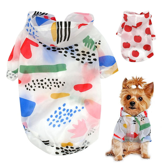 KFX-2389693 Breathable Sun Protection Clothing for Dogs - Casual Style in Sydney, Apple, Pineapple, Multicolored Sizes S-XL
