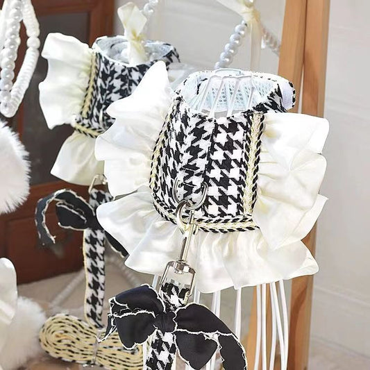 KFX-2391101 Classic Style Hand Holding Rope Vest for Dogs and Cats - Size XS to 2XL, Polyester Material