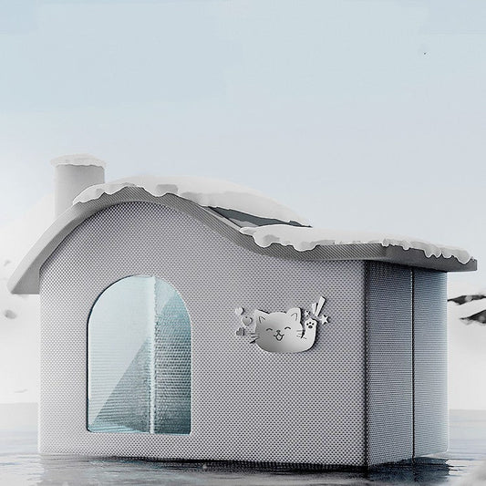 KFX-2391357 Pet Air-Conditioned Room for Cats and Dogs - Includes Ice Bags and Mesh Accessories