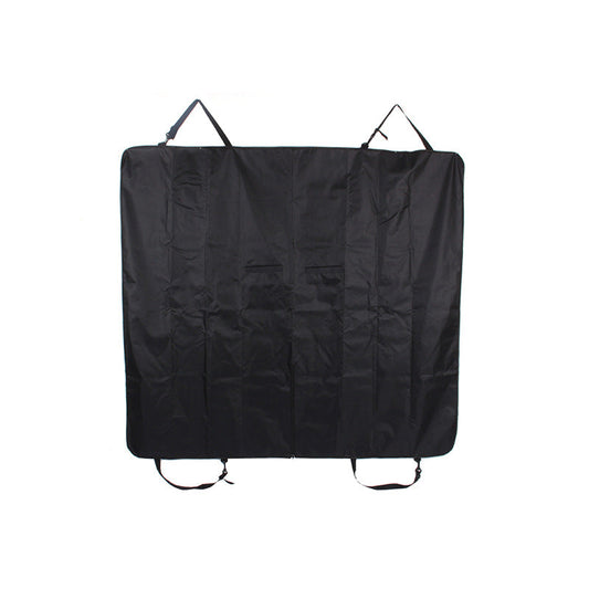 KFX-2448957 Universal Waterproof Pet Car Mat for All Seasons - Black Five-Seater Pad