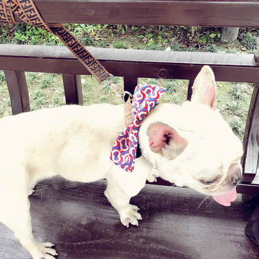 KFX-2449085 Customizable Removable Pet Bow Tie Collar for Dogs in Multiple Colors