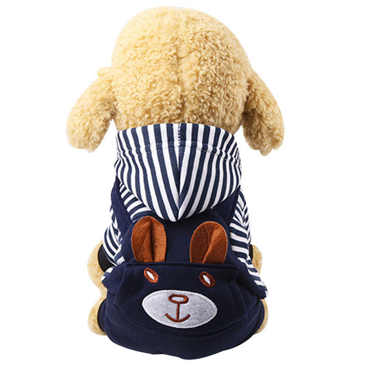 KFX-2451261 Rabbit Costume for Pets - British Style Cloth Apparel, General Fit, Asian Sizing