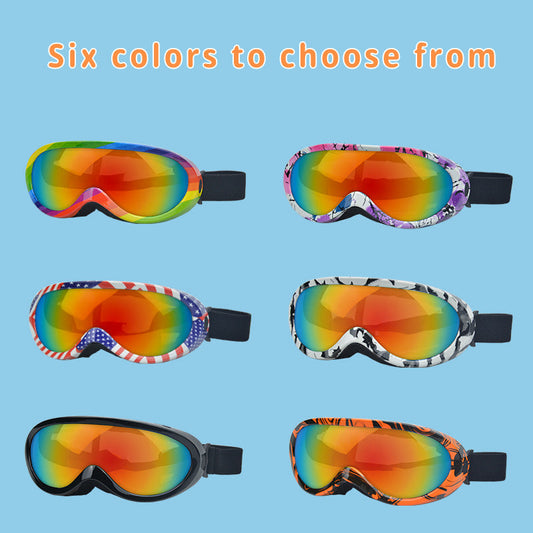 KFX-2454461 Cat Outdoor Windproof Sunglasses - Waterproof and Wear-Resistant PC Glasses for Pets