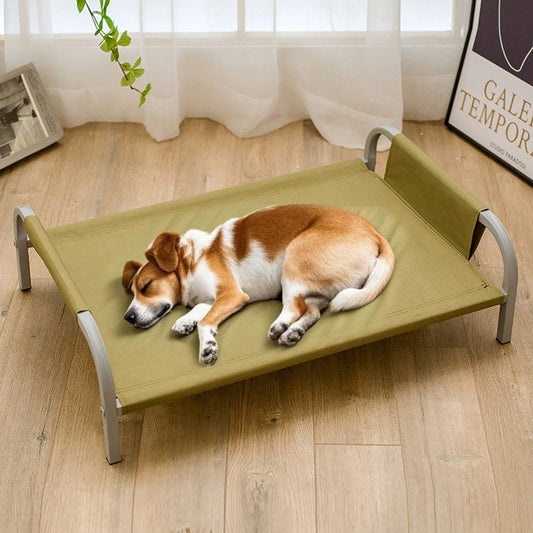 KFX-2474173 Lightweight Steel Frame Pet Camp Bed for Dogs and Cats - Available in Multiple Sizes