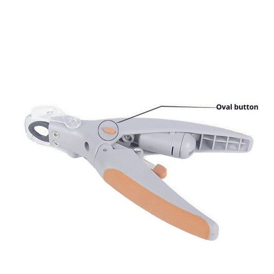KFX-2477885 Lightweight Nail Clipper for Dogs and Cats with Comfortable Grip and Easy Control