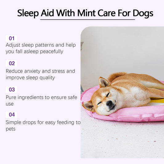 KFX-2526013 Dog Sleep Drops for Calm and Restful Nights - 60ml Nursing Drops