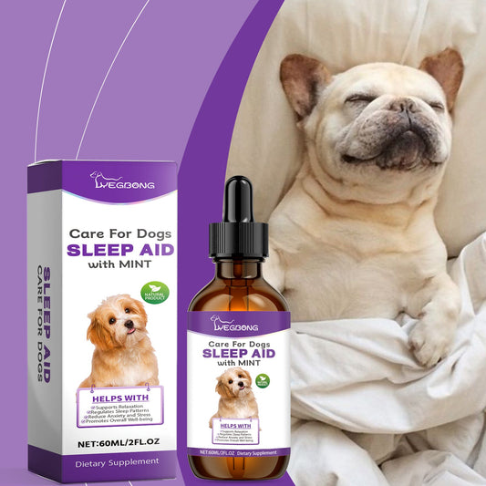 KFX-2526013 Dog Sleep Drops for Calm and Restful Nights - 60ml Nursing Drops