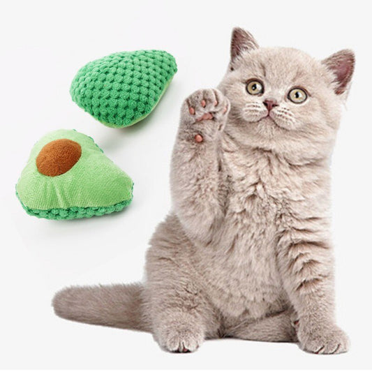 KFX-2559549 Durable Cat Toy - Green Cactus Design Made of Wired Paper for Fun and Exercise