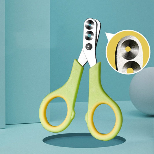KFX-2576189 Manual Nail Clippers for Cats with Round Hole Design - Even Stress Cutting
