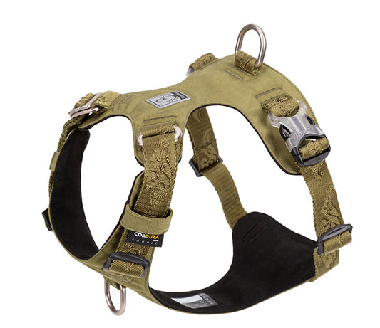 KFX-2577469 Explosion-Proof Dog Harness with Lightweight Design and Duraflex Buckle for Comfortable Outdoor Use