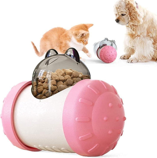 KFX-2585405 Interactive Treat Dispensing Ball for Dogs and Cats, Food Grade Material, Multifunctional Pet Feeder Toy