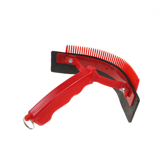 KFX-2601021 Double-Purpose Horse Comb with ABS Material for Effective Grooming
