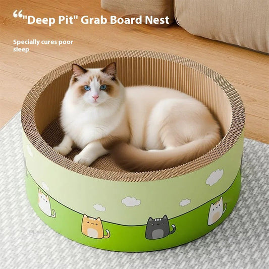 KFX-2650941 Super Large Round and Oval Deep Cat Scratch Board Replacement Refills in Various Sizes
