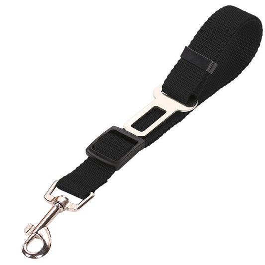 KFX-2672189 Adjustable Nylon Seat Belt for Dogs - Black, Red, Blue, Purple, Green - 2.5 * 70cm
