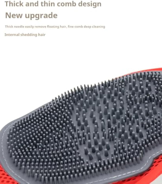 KFX-2673981 Pet Bathing Glove & Grooming Mitten for Easy Hair Removal and Cleaning